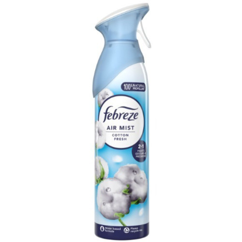 Спрей-освежитель воздуха Febreze Mist Свежесть хлопка, 185 мл